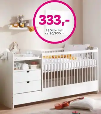 Mömax Gitterbett 90/200cm Angebot