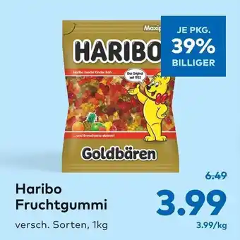 T&G Haribo Fruchtgummi 1 kg Angebot