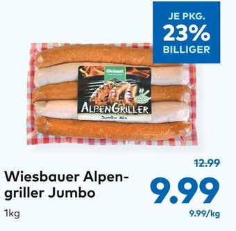 T&G Wiesbauer Alpengriller Jumbo 1kg Angebot