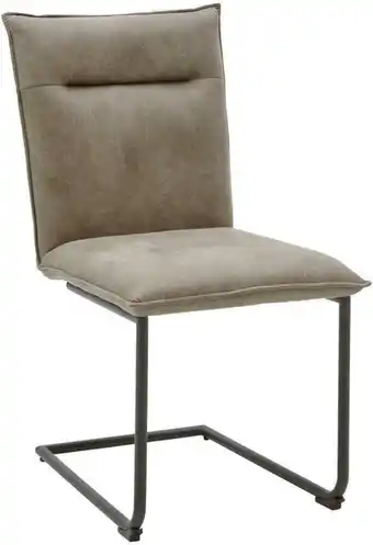XXXLutz Schwingstuhl in Textil Schwarz, Hellbraun Angebot