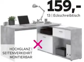 Mömax Eckschreibtisch 138/75/68cm Angebot
