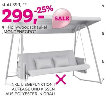 Mömax Hollywoodschaukel Montenegro Angebot