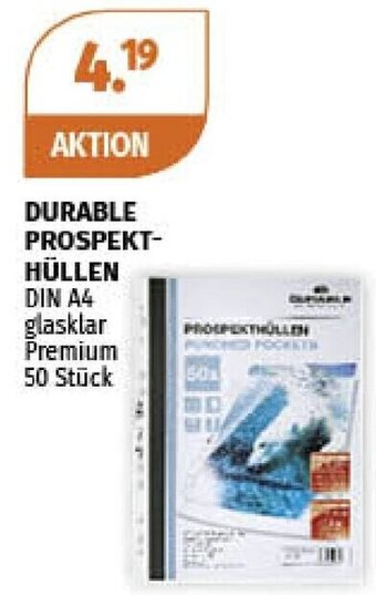 Müller Durable Prospekt-Hüllen Angebot