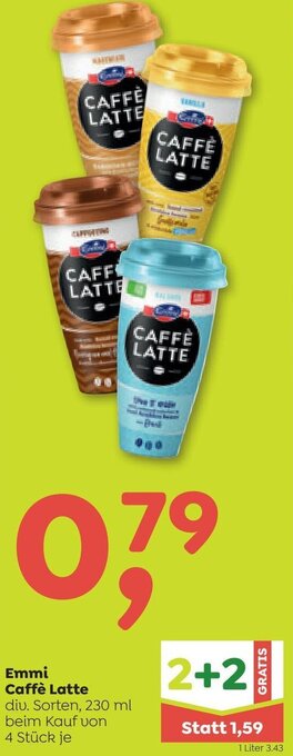ADEG Emmi Caffè Latte 230 ml Angebot