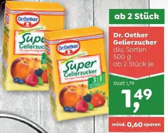 ADEG Dr, Oetker Gelierzucker 500 g Angebot