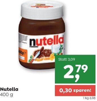 ADEG Nutella 400 g Angebot