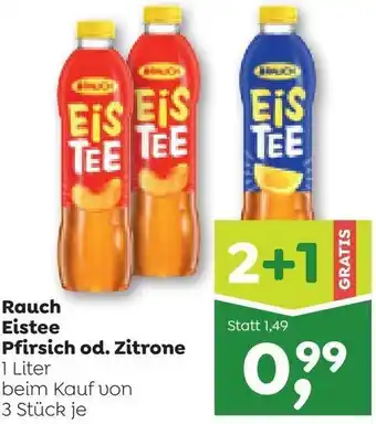 ADEG Rauch Eistee Pfirsich Oder Zitrone 1 Liter Angebot