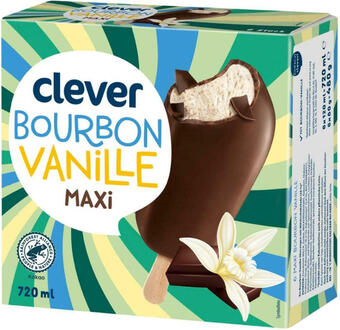 Billa Clever Maxi Vanille Eis am Stiel Angebot