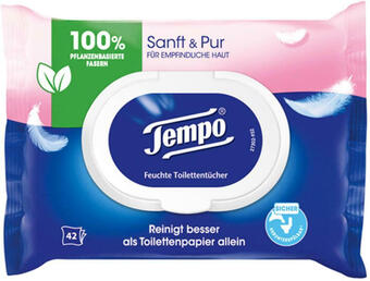 Billa Tempo Sanft & Pur Feuchte Toilettentücher Angebot