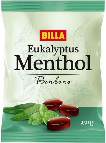 Billa BILLA Eukalyptus Menthol Bonbons Angebot