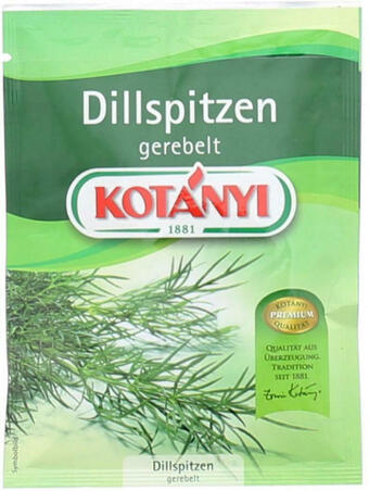 Billa Kotányi Dillspitzen Gerebelt Angebot