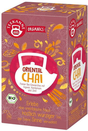 Billa Teekanne Organics Oriental Chai Angebot