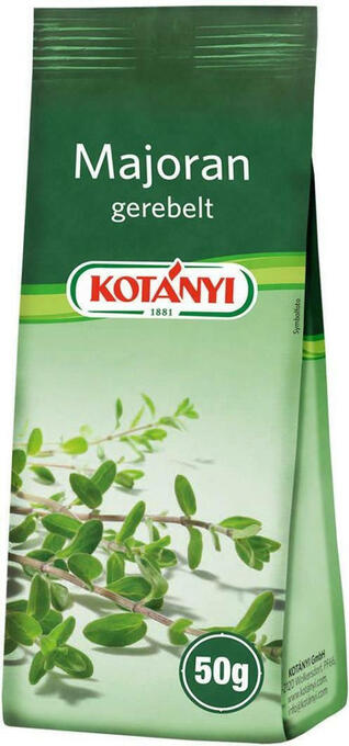Billa Kotányi Majoran Gerebelt Angebot