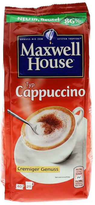Billa Maxwell Cappuccino Angebot