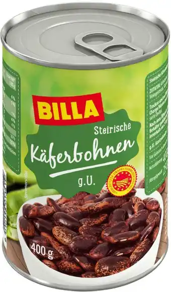 Billa BILLA Steirische Käferbohnen g.U. Angebot