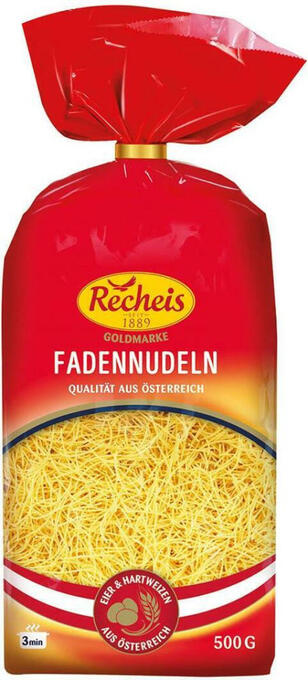 Billa Recheis Goldmarke Fadennudeln Angebot