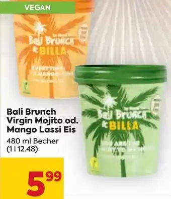 Billa Bali Brunch Virgin Mojito Eis Angebot