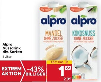 Billa Mandeldrink Angebot