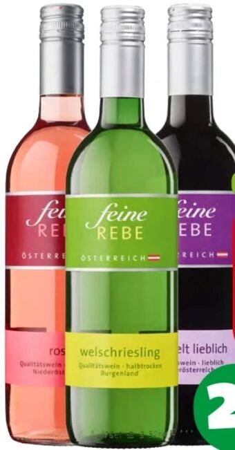 Spar Feine Rebe Vario 0,75 Liter Angebot