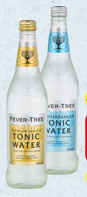 Spar Tonic Water 0,5 Liter Angebot