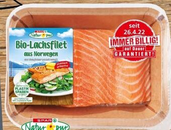 Spar Bio-Lachsfilet Angebot