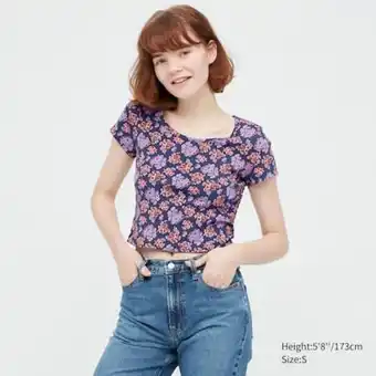UNIQLO Paul & joe ut cropped ut graphic t-shirt Angebot