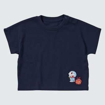 UNIQLO Babies toddler doraemon ut graphic t-shirt Angebot