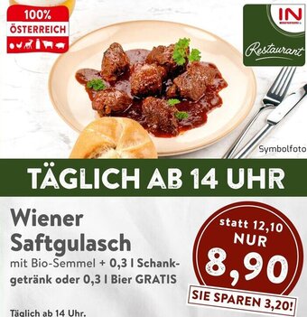 Interspar Wiener Saftgulasch Angebot