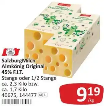 Kastner SalzburgMilch Almkönig Original 45% F.i.T. Angebot