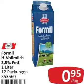Kastner Formil H-Vollmilch 3,5% Fett 1 Liter Angebot
