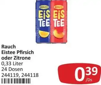 Kastner Rauch Eistee Pfirsich oder Zitrone 0,33 Liter Angebot