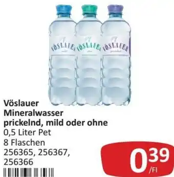 Kastner Vöslauer Mineralwasser Prickelnd, Mild oder Ohne 0,5 Liter Angebot