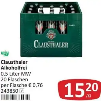 Kastner Clausthaler Alkoholfrei 0,5 Liter Angebot