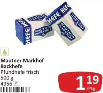 Kastner Mautner Markhof Backhefe 500 g Angebot