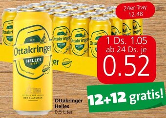 Spar Ottakringer Helles 0,5 Liter Angebot