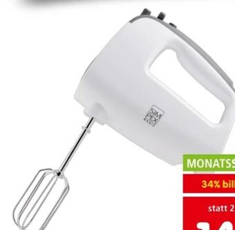 Interspar Handmixer Angebot