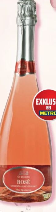 Metro Spumante Rosé Millesimato Angebot