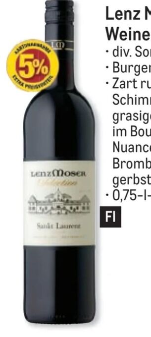 Metro Rotwein Angebot