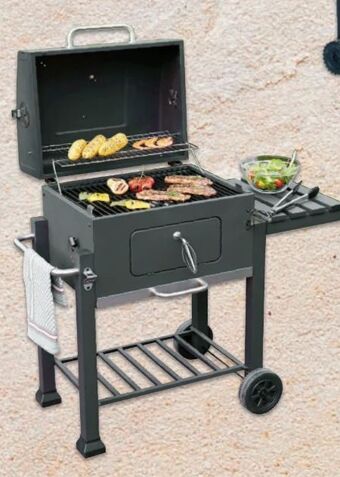 Metro Holzkohlegrill Trolly Deluxe Angebot