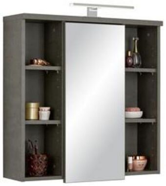 Mömax Spiegelschrank in dunkelgrau Angebot
