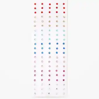 Claire's Mini skin jems - 100 pack, rainbow Angebot