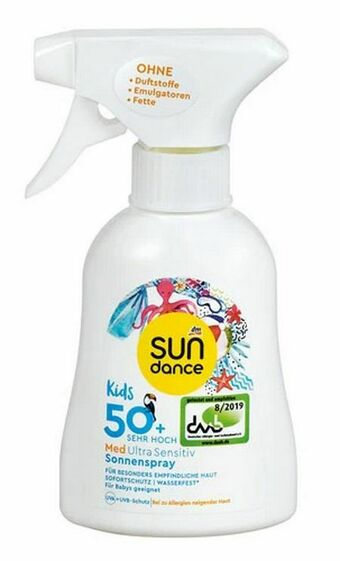 dm Kids Med Ultra Sensitiv Sonnenspray LSF 50+ Angebot