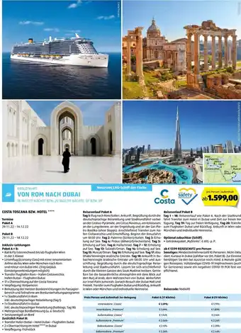 Hofer Reisen Kreuzfahrt Von Rom NAch Dubai Angebot