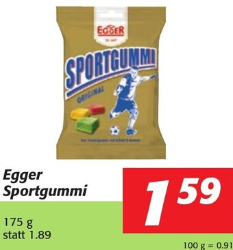 Strasser Markt Egger Sportgummi 175 g Angebot