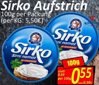 Wurstico Sirko Aufstrich 100 g Angebot