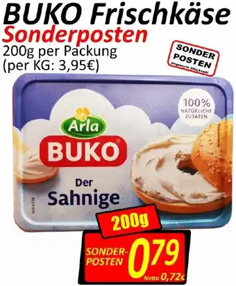 Wurstico Buko Frischkäse 200 g Angebot