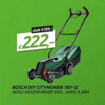0815 Akku-Rasenmäher Diy Citymower 18V-32 Angebot