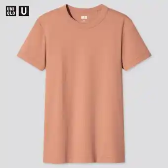 Women uniqlo u crew neck short sleeved t-shirt