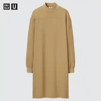 UNIQLO Women sweat mock neck long sleeved dress Angebot