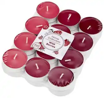 Möbelix Teelicht home collection beerenduft, 24 stk. Angebot